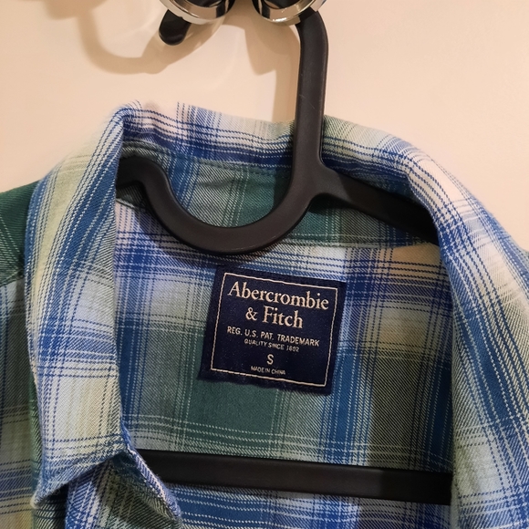 Abercrombie and Fitch Plaid Shirt - Picture 2 of 3